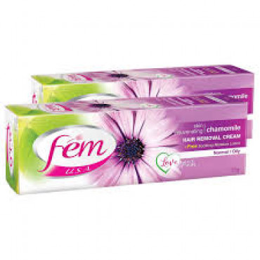 Fem Hair Removing Cream Tube Blossom 2S*120Gm 20%F