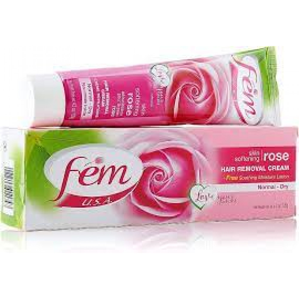 Fem Hair Removing Cream Tube Rose 2S*120Gm 20 Off Fem Hair Removing Cream Tube Rose 2S*120Gm 20 Off