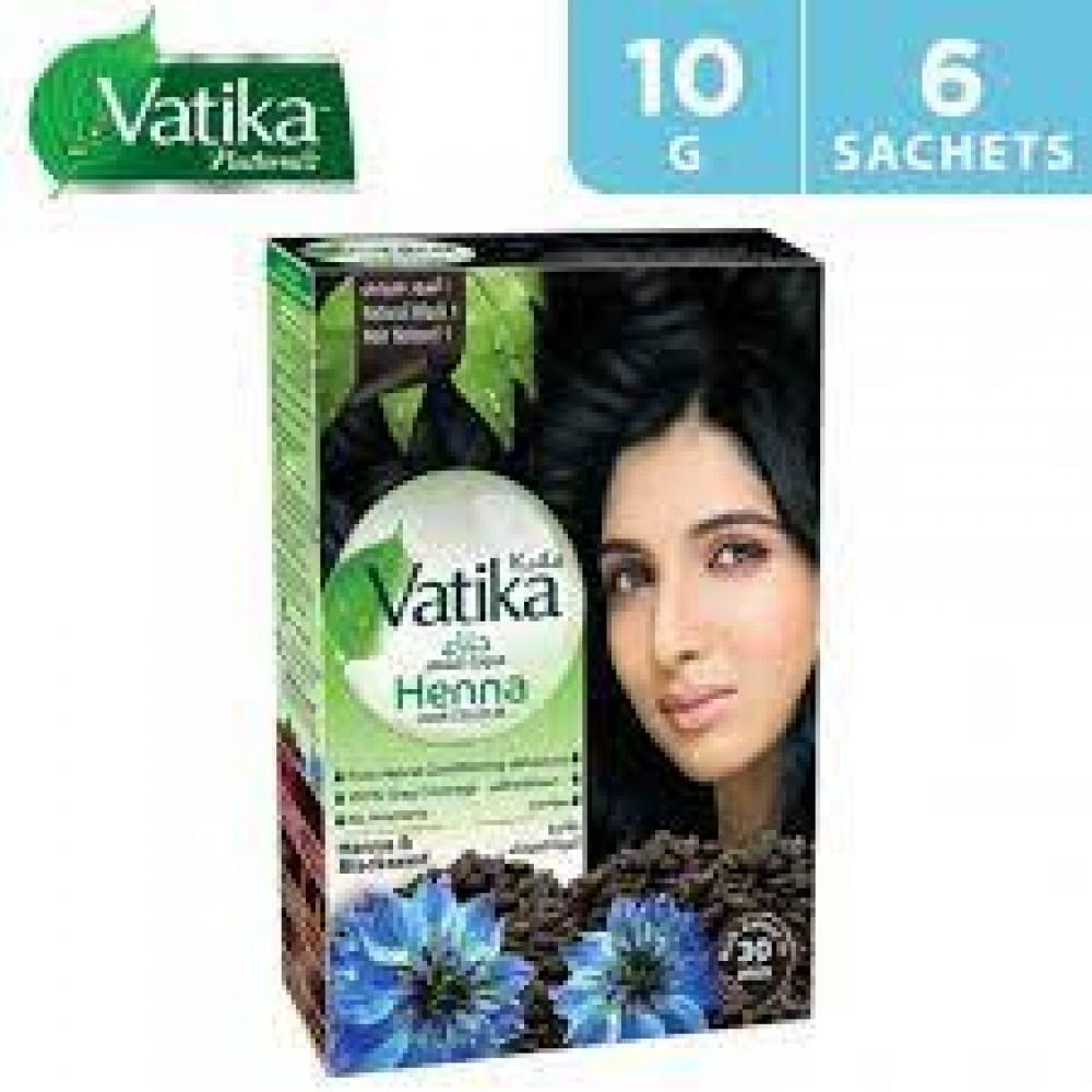 Vatika Henna C.Powder Astd 6S*10Gm Twin Pack Vatika Henna C.Powder Astd 6S*10Gm Twin Pack