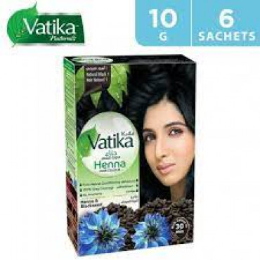 Vatika Henna C.Powder Astd 6S*10Gm Twin Pack