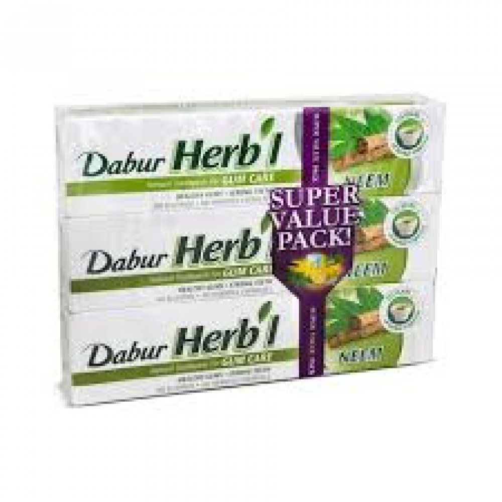 Dabur Basil Herbal Toothpaste 3 X 150Gm @Sp Dabur Basil Herbal Toothpaste 3 X 150Gm @Sp