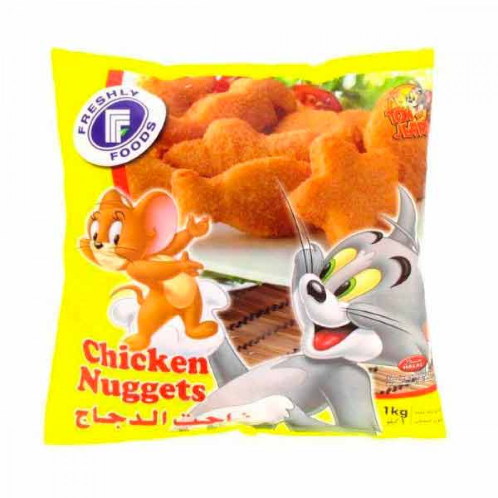 Freshly Chicken Nuggets T&J Bag 1Kg 