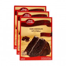 Betty Crocker Dark Chocolate Cake Mix 3 x 510gm