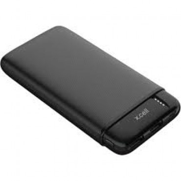 X CELL POWER BANK 10000MAH BLACK XL-PC-10202