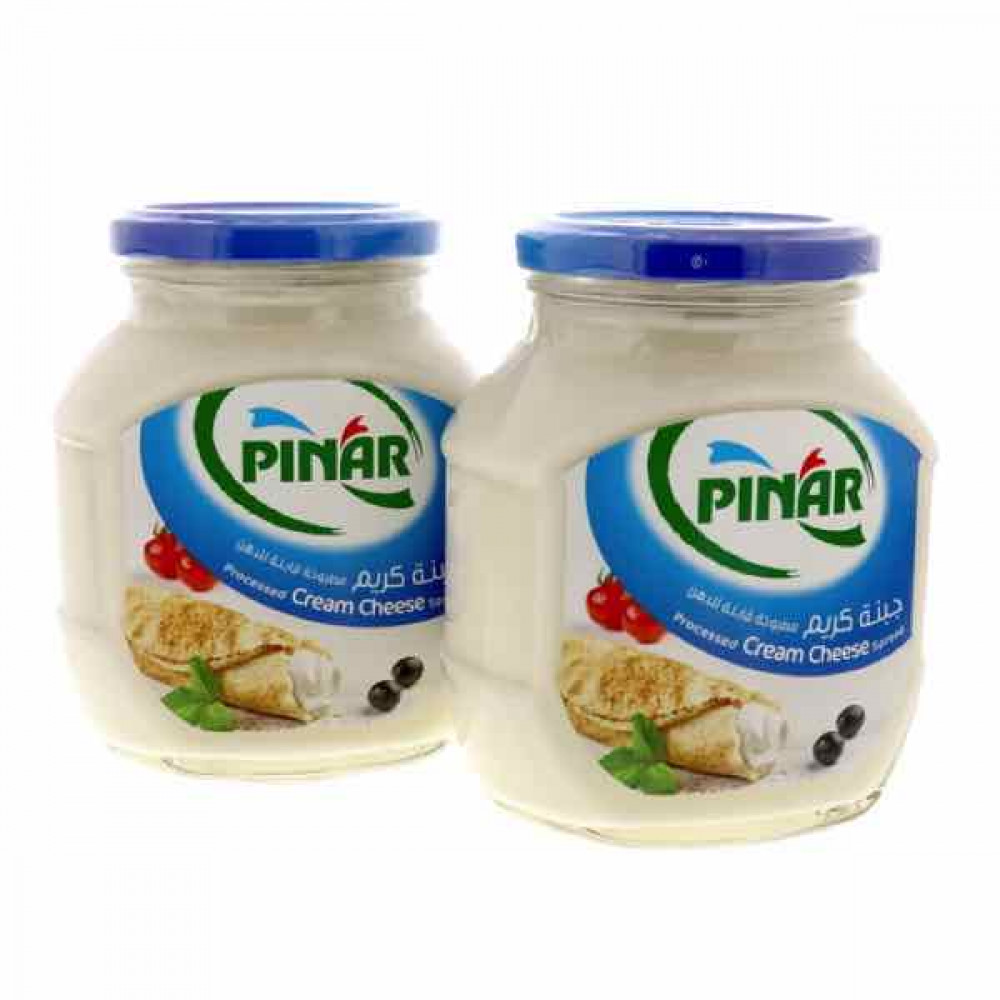 Pinar Processed Cream Cheese Spread 2 x 500gm  Pinar Processed Cream Cheese Spread 2 x 500gm