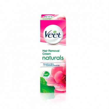 Veet Hair Removal Cream Sensitive With Camalia Seed Oil 100ml 