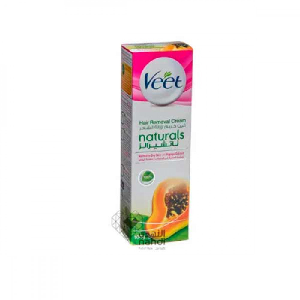 Veet Hair Removal Cream Norm/Dry Skin With Papaya Extract 100ml  Veet Hair Removal Cream Norm/Dry Skin With Papaya Extract 100ml