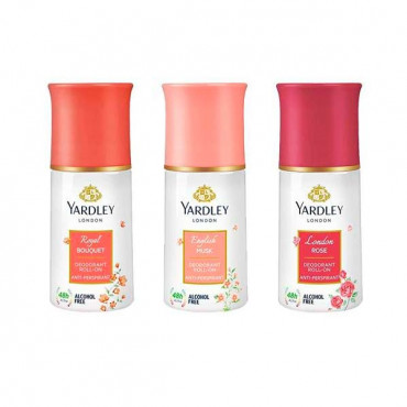Yardley Roll On 50ml 2+1 