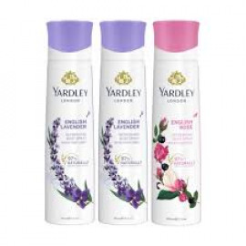 Yardley Women Body Spray Astd 3S 150Ml Sp