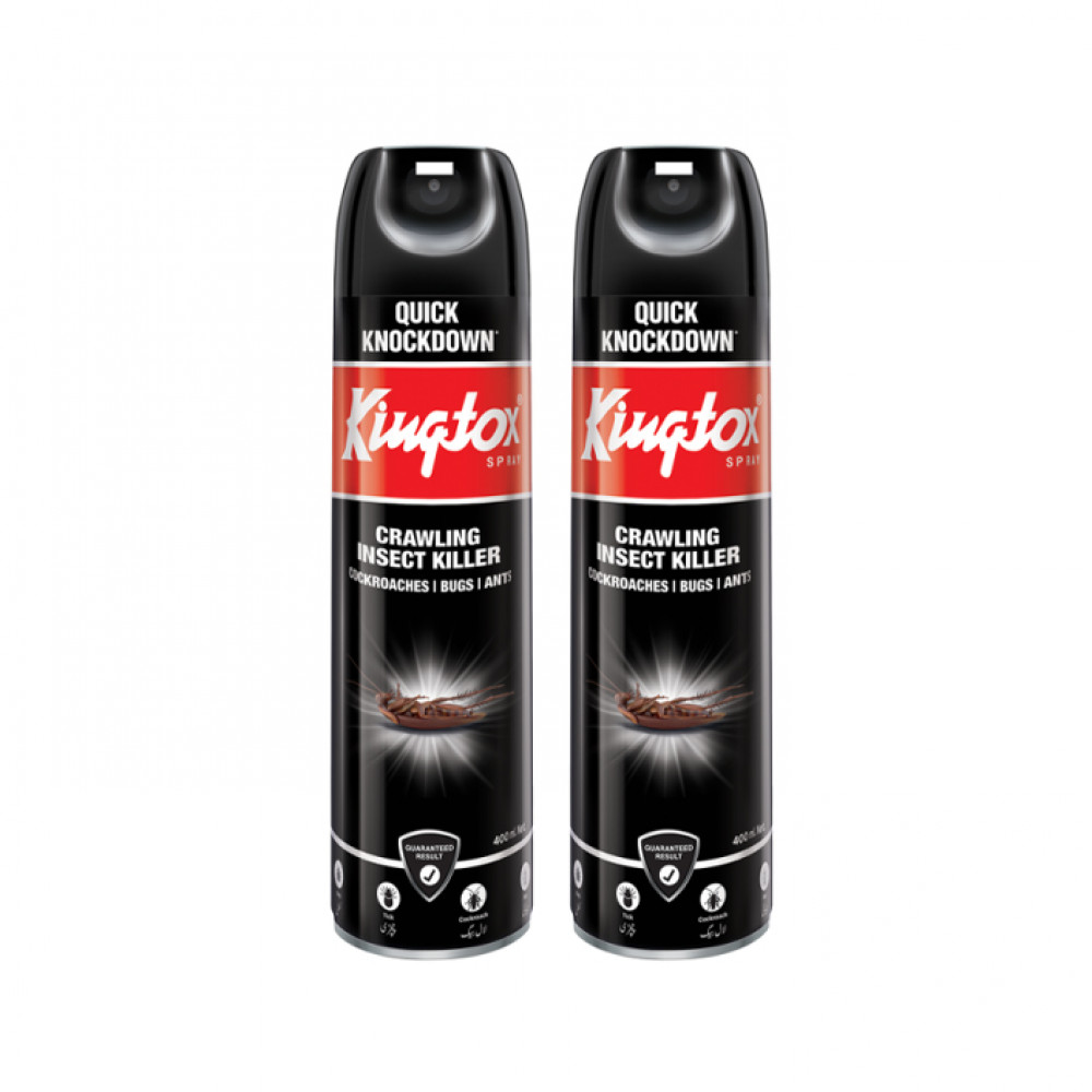 Kingtox Crawling Insect Killer 2X400Ml Kingtox Crawling Insect Killer 2X400Ml
