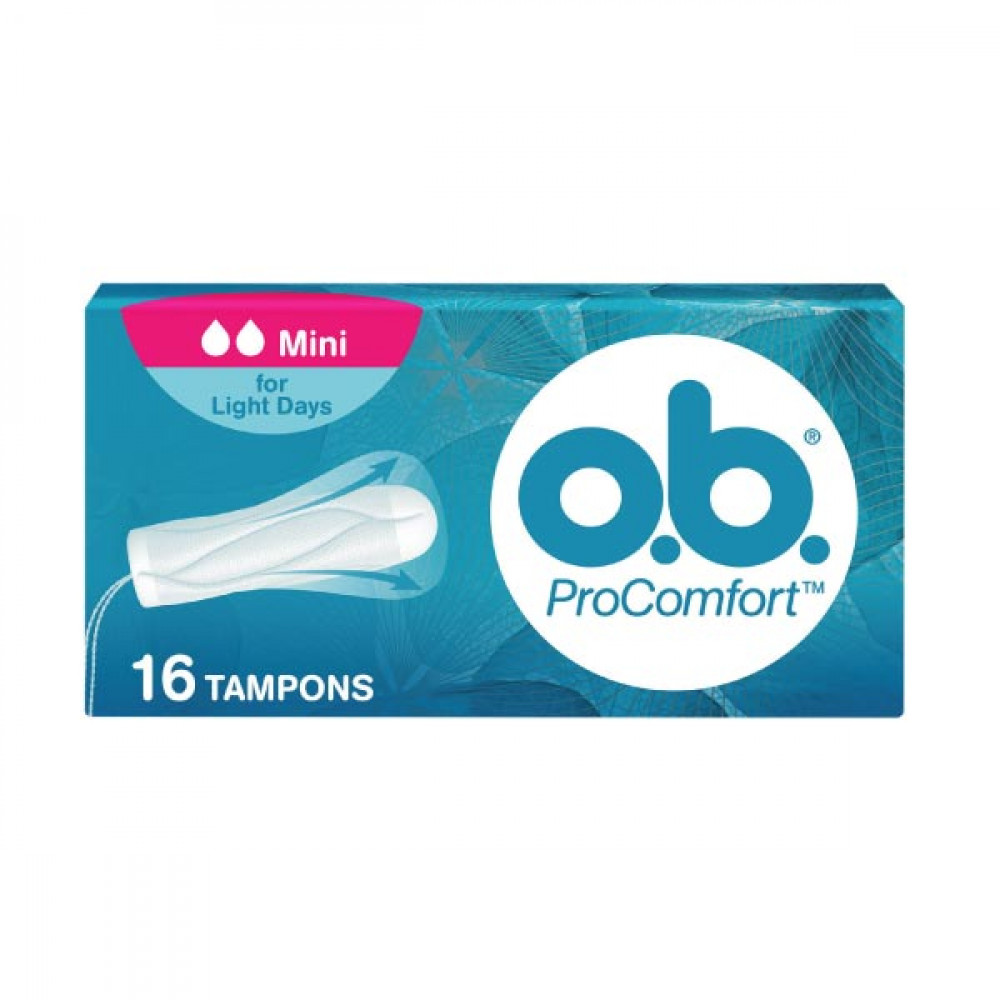 OB Tampons Comfort Mini 16s  OB Tampons Comfort Mini 16s