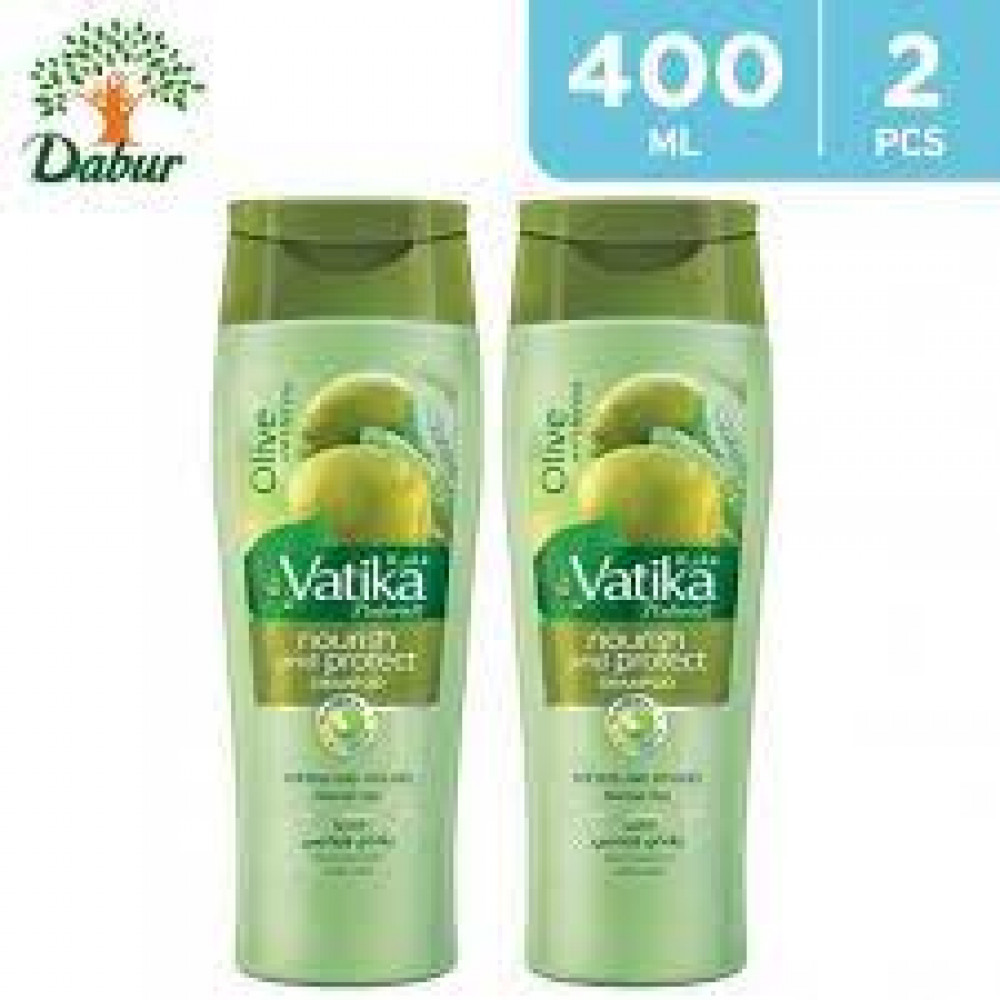 Dabur Vatika Nourish And Protect Shampoo 2X400Ml Dabur Vatika Nourish And Protect Shampoo 2X400Ml