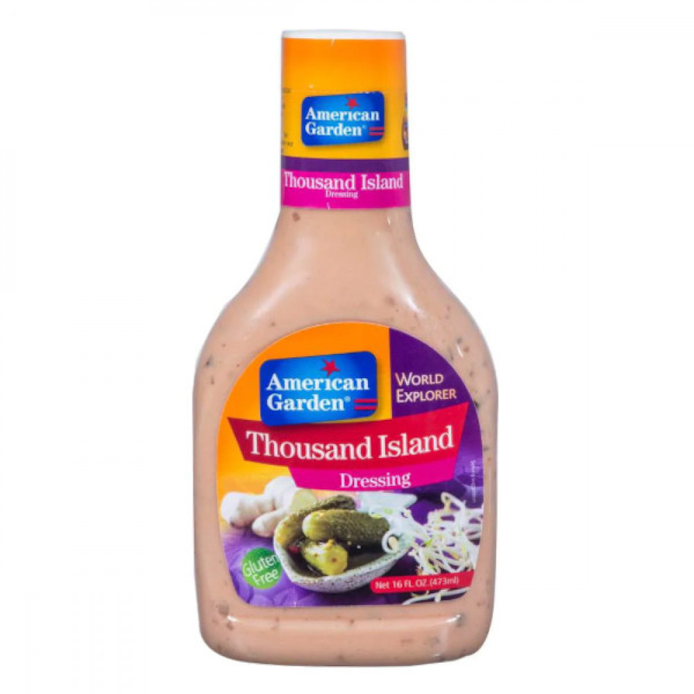 American Garden Thousand Island Salad Dressing 473ml  American Garden Thousand Island Salad Dressing 473ml
