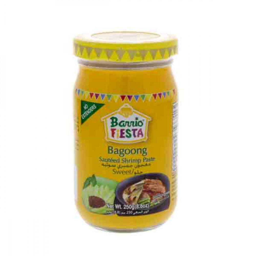 Barrio Fiesta Bagoong Sauteed Shrimp Paste 250gm  Barrio Fiesta Bagoong Sauteed Shrimp Paste 250gm
