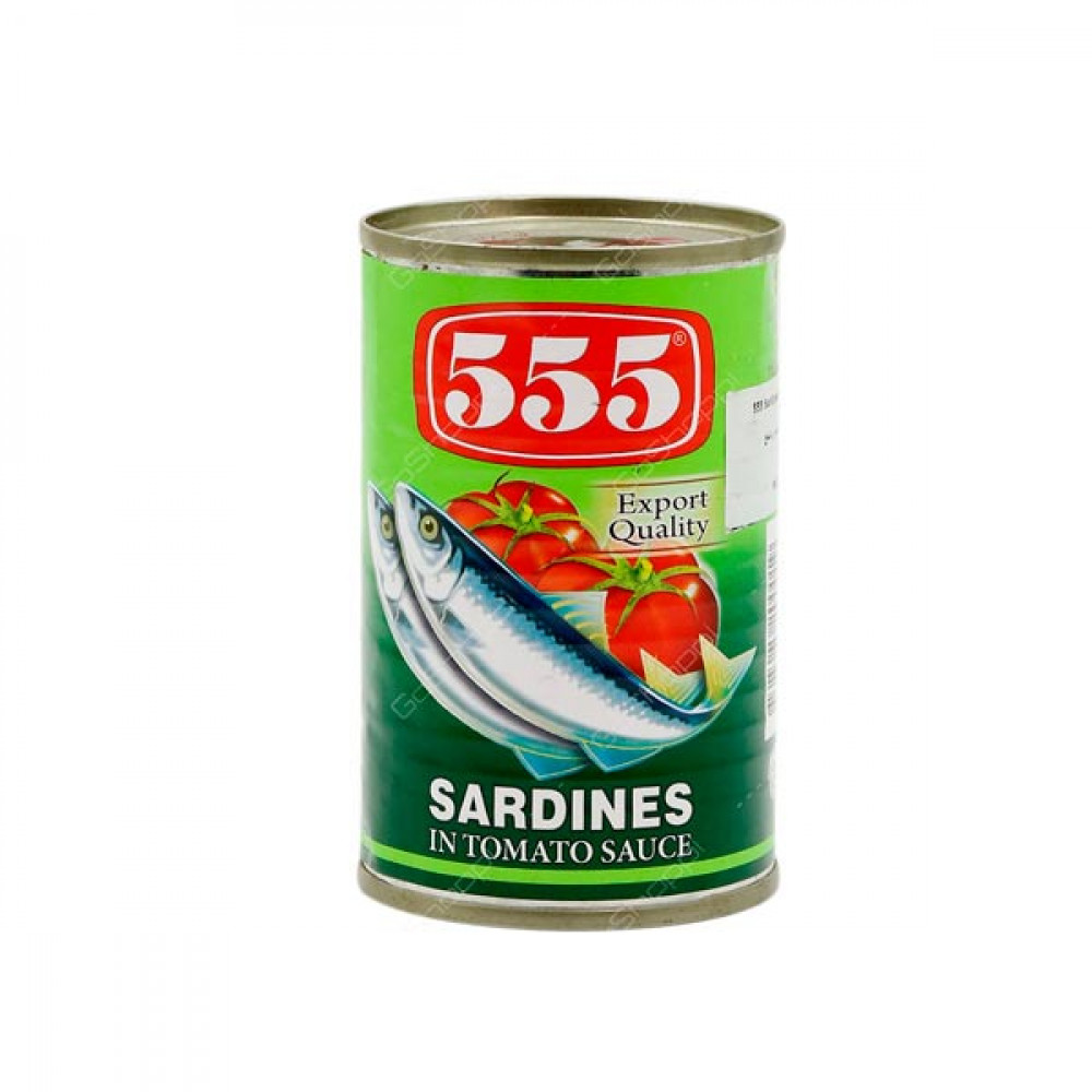 555 Sardine Tomato Sauce 155gm   555 Sardine Tomato Sauce 155gm