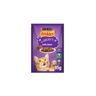 NESTLE FRISKIES  POUCH BEEF 85GM