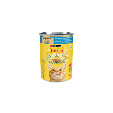 FRISKIES CAT CIG SALMON & TUNA & VEG 400GM