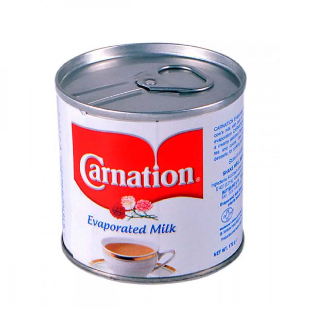 Carnation Evaporated Milk 170gm  Carnation Evaporated Milk 170gm