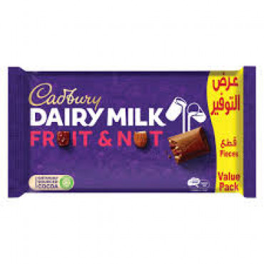 Cadbury Dairy Milk Fruit & Nuts 32 Gm X 5S @Sp Cadbury Dairy Milk Fruit & Nuts 32 Gm X 5S @Sp