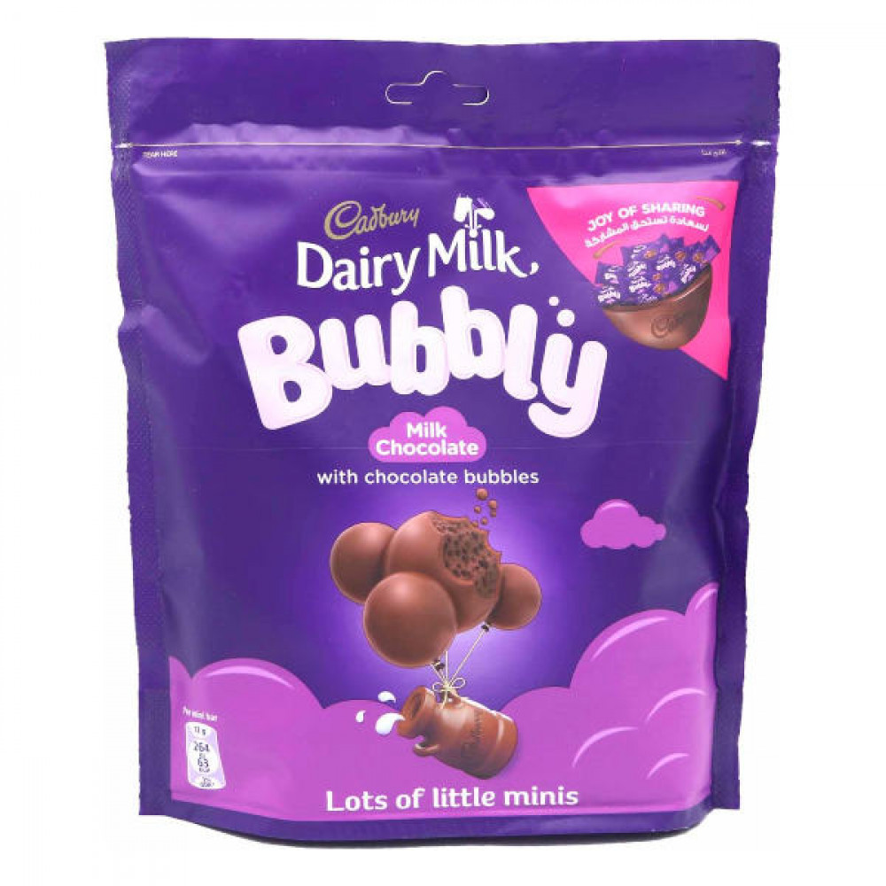 Cadbury Dairy Milk Bubbly Milk Chocolate  204gm  Cadbury Dairy Milk Bubbly Milk Chocolate  204gm
