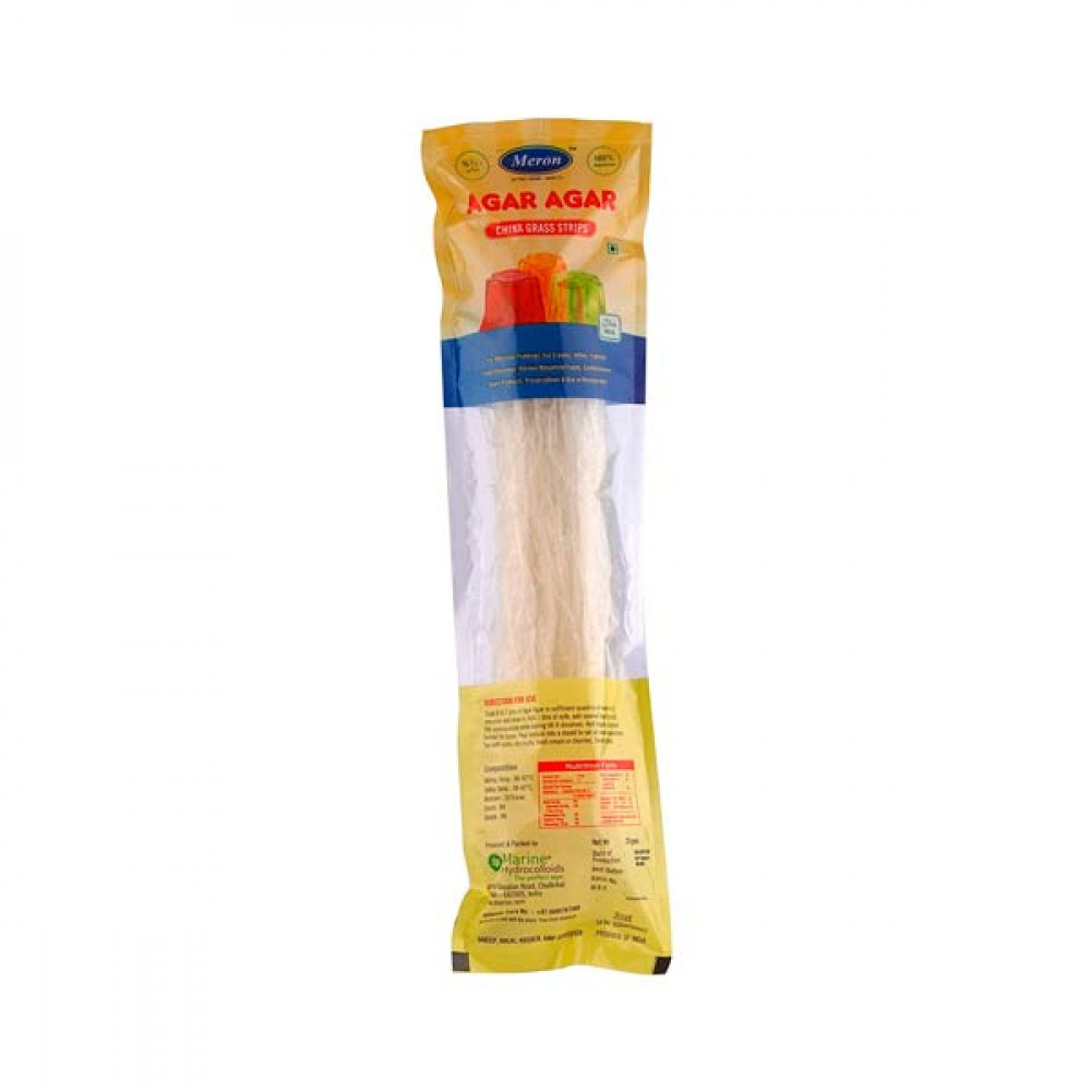 Meron Agar Agar Strips (China Grass) 25gm Meron Agar Agar Strips (China Grass) 25gm