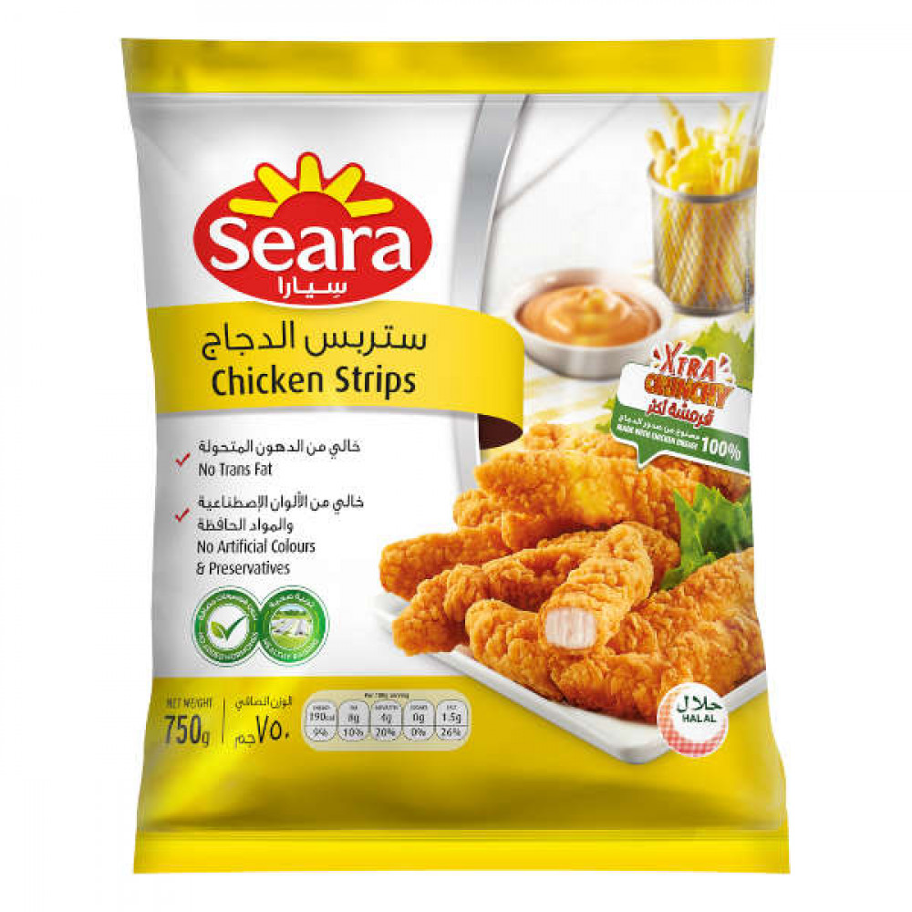Seara Chicken Strips 750gm   Seara Chicken Strips 750gm