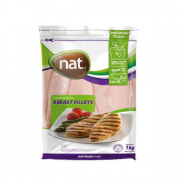 Nat Tender Chicken Breast Fillets 1Kg