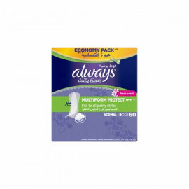 Always Daily Liners Multi Form Fresh Scent 60s