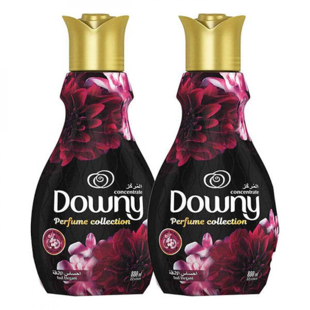 Downy Concentrate Fabric Softener Feel Elegant 2 x 880ml 