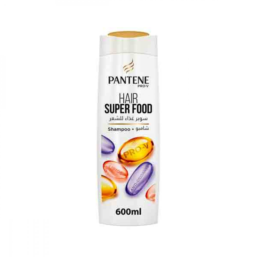 Pantene Hair Super Food Shampoo 600ml 