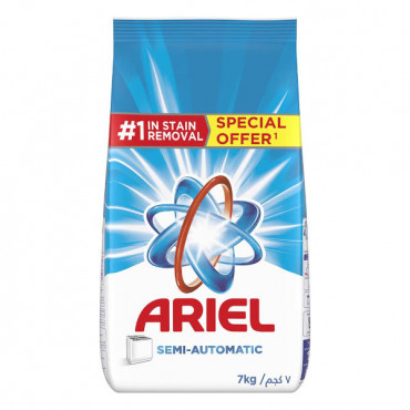 Ariel Semi-Automatic Detergent Powder 7Kg Special Offer 