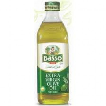 Basso Pure Olive Oil Pet Bottle 500Ml