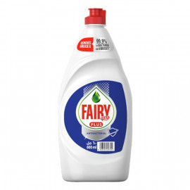 Fairy Plus Dishwashing Liquid Antibacterial 600ml
