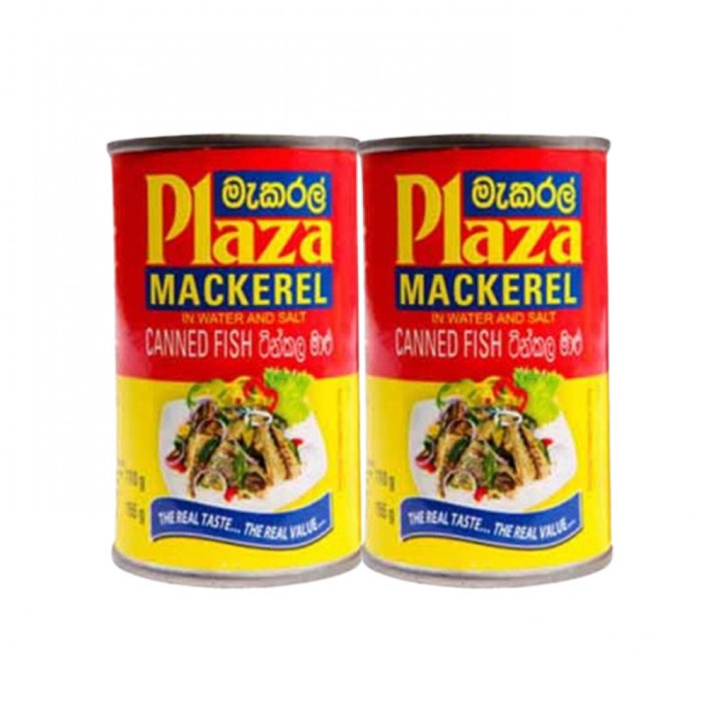 Plaza Jack Mackeral 2X425 Gm