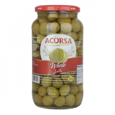 Acorsa Green Whole Olives 575gm 