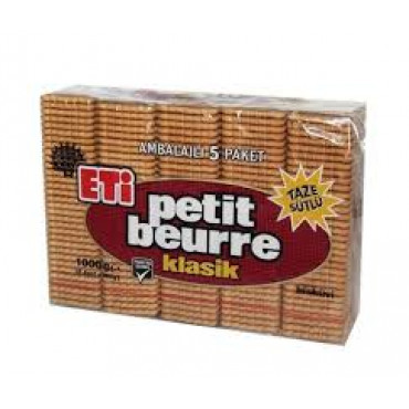 Eti Petit Beurre Klasik Biscuit 1Kg