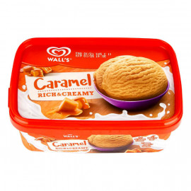 Wall's Rich & Creamy Ice Cream Caramel 1Ltr