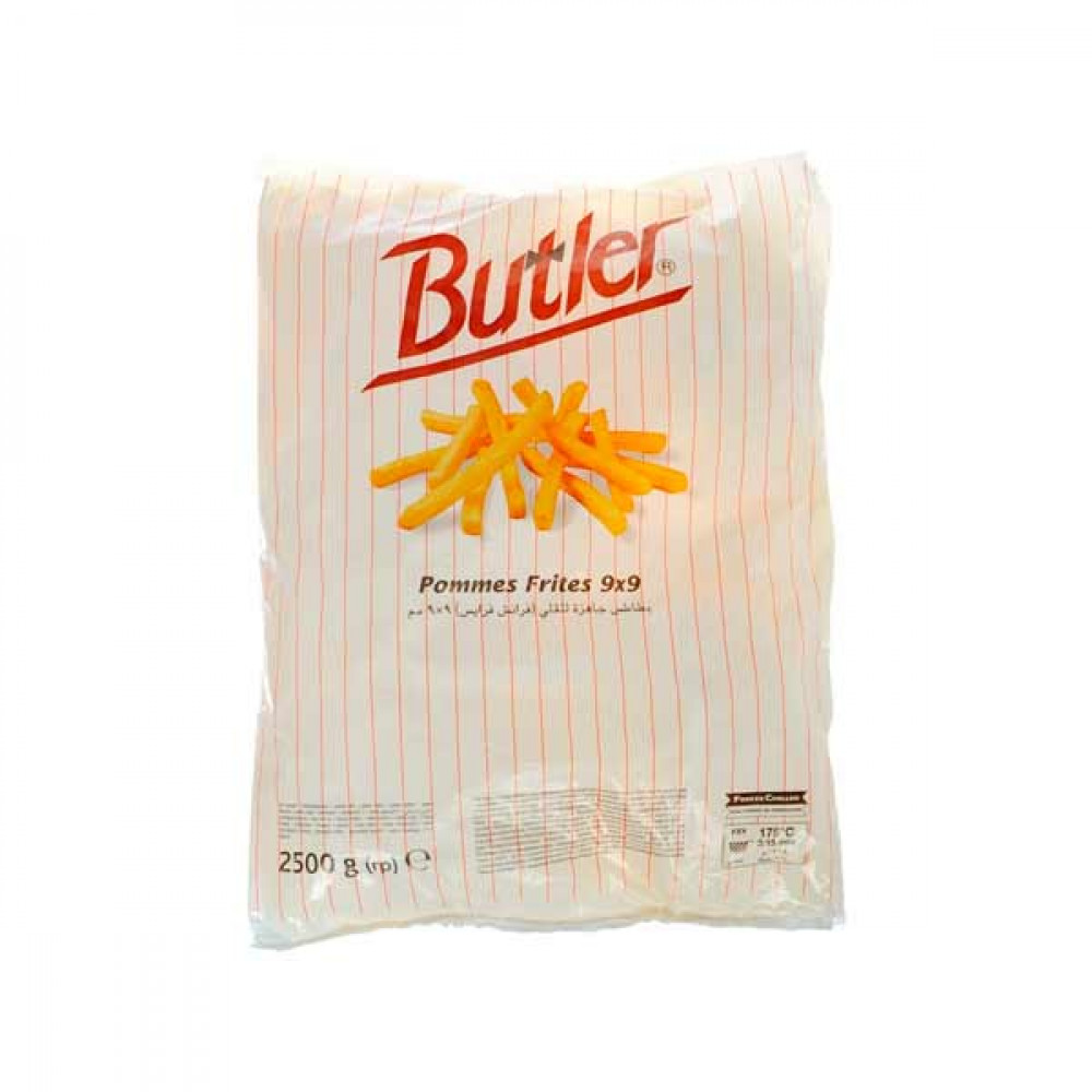 Butler Frozen French Fries 2.5Kg  Butler Frozen French Fries 2.5Kg