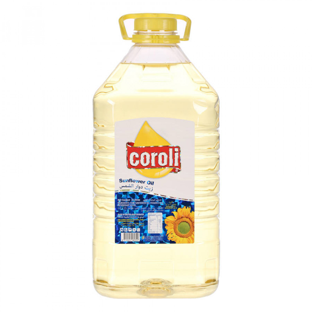 Coroli Sunflower Oil 5Ltr  Coroli Sunflower Oil 5Ltr