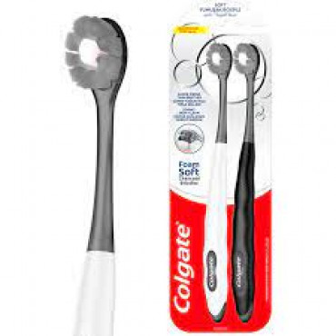 Colgate Tooth Brush Cushion Clean Sft Charcol