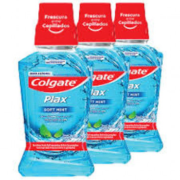 Colgate Mouth Wash Plax Fresh Mint 3X250Ml