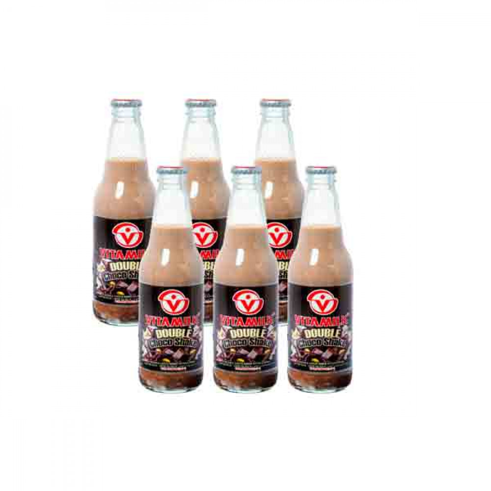 Vitamilk Soy Milk Choco Shake 6 x 300ml  Vitamilk Soy Milk Choco Shake 6 x 300ml
