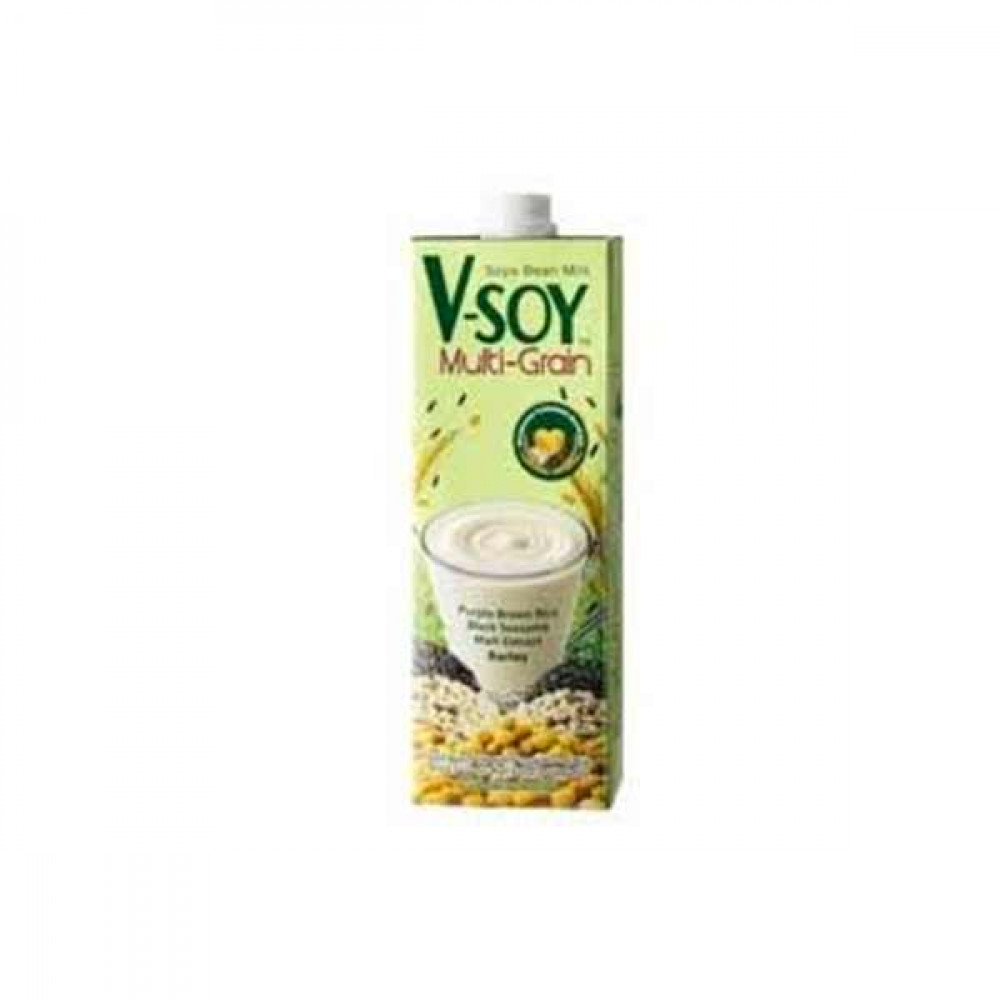 V-Soy Soya Bean Milk Multi-Grain 1000ml  V-Soy Soya Bean Milk Multi-Grain 1000ml