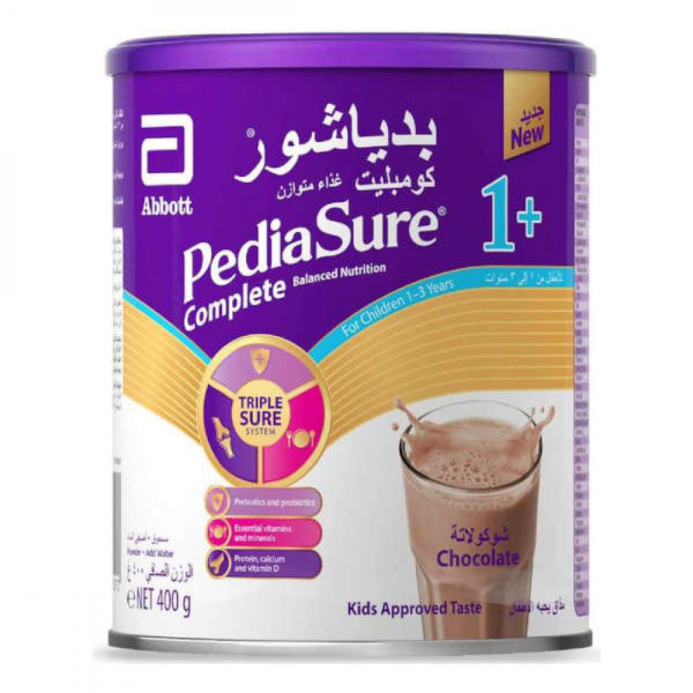 Pediasure Complete Milk Formula Chocolate 1-3 Years 400gm  Pediasure Complete Milk Formula Chocolate 1-3 Years 400gm