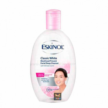 Eskinol Facial Deep Cleanser Classic White 225ml 