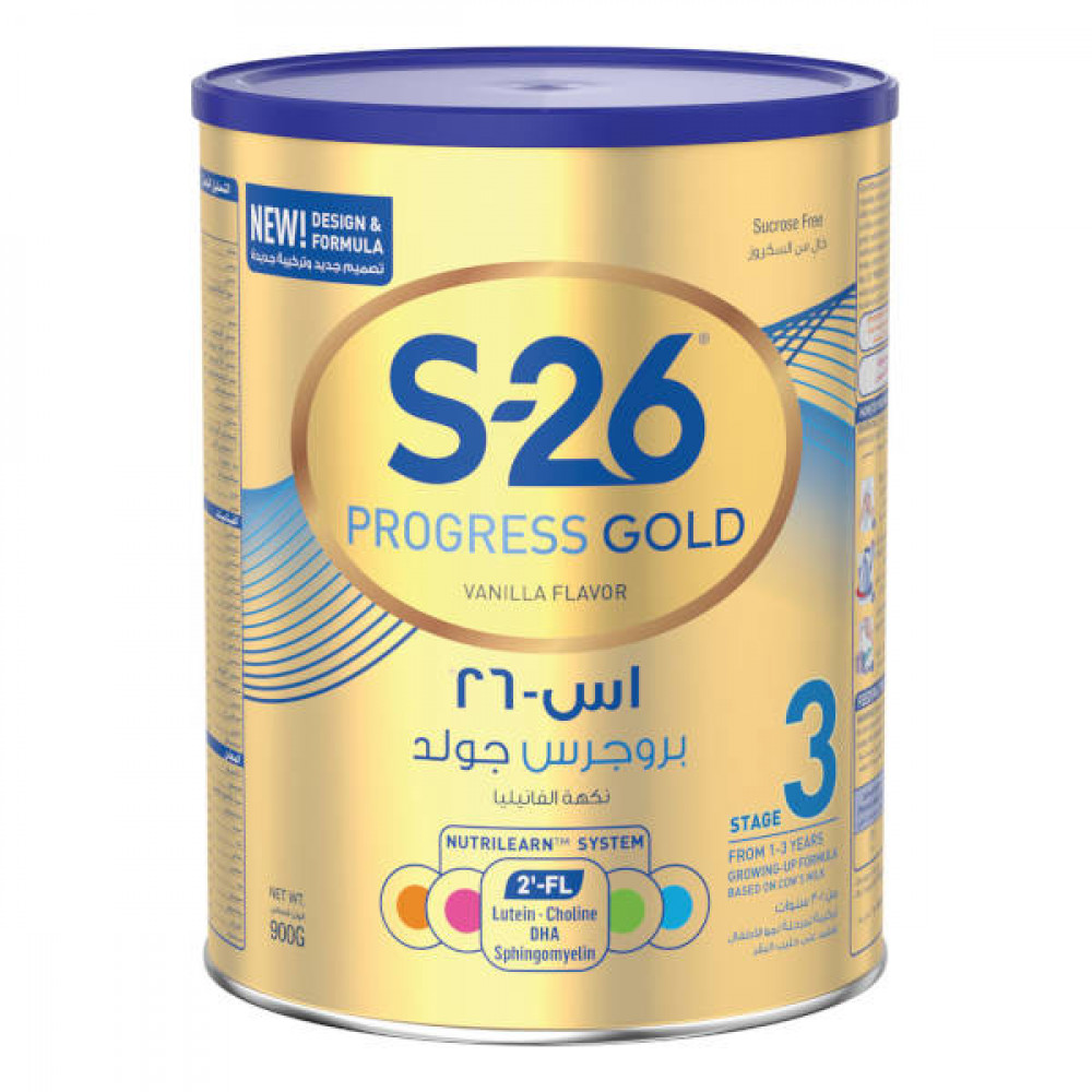 S-26 Progress Gold Stage 3 Infant Formula 900gm  S-26 Progress Gold Stage 3 Infant Formula 900gm