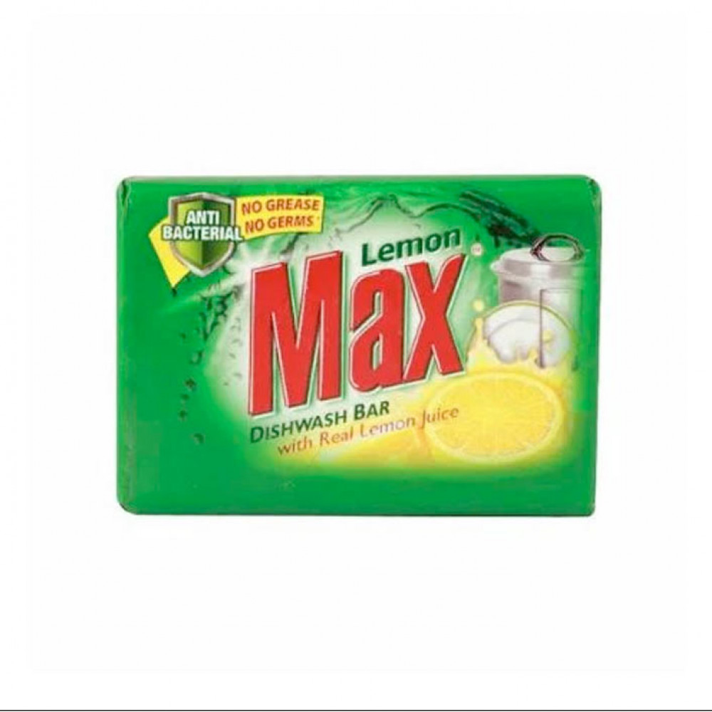 Max Dishwash Bar Lemon 270Gm