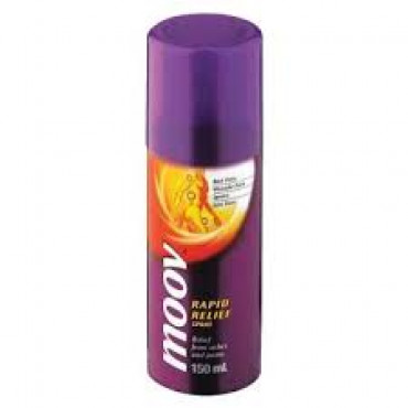 Moov Pain Reliever Spray Rapid Relief 150Ml