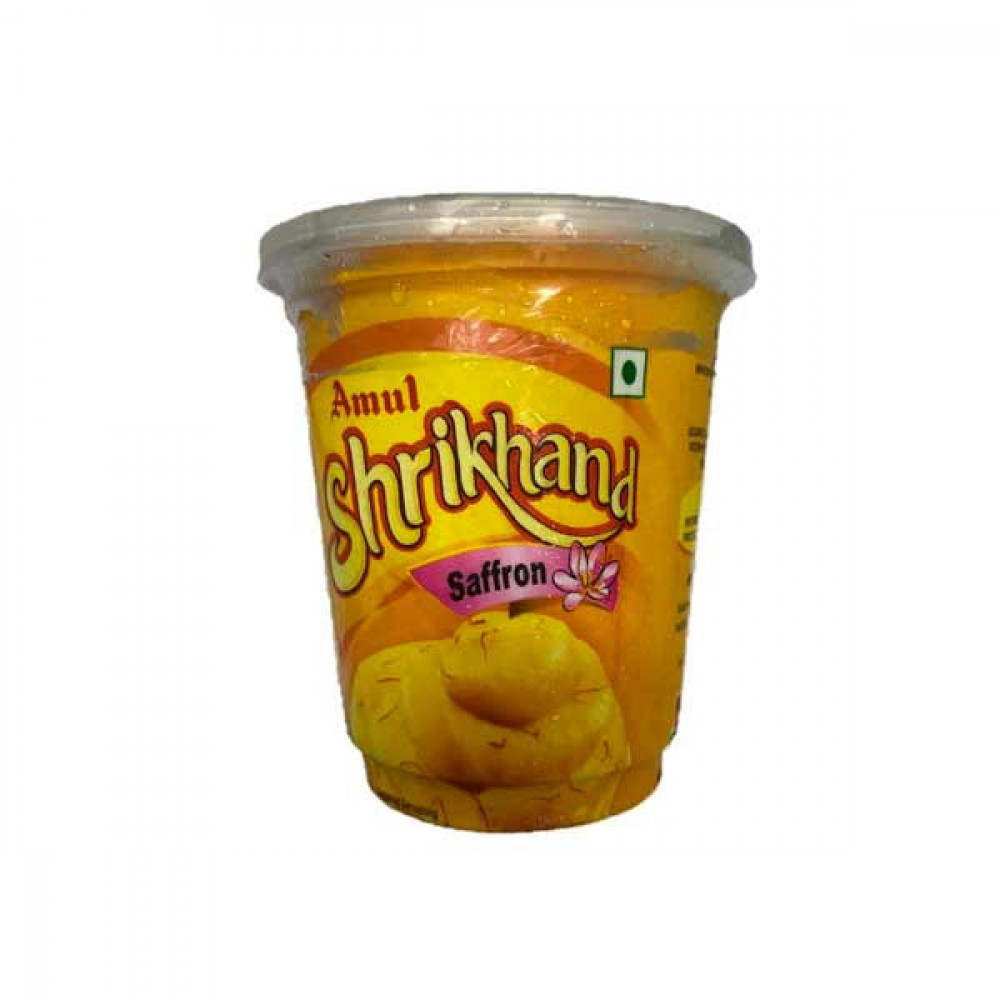 Amul Shrikhand Saffron 500gm  Amul Shrikhand Saffron 500gm
