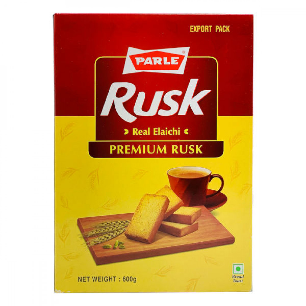 Parle Real Elaichi Premium Rusk 600gm  Parle Real Elaichi Premium Rusk 600gm